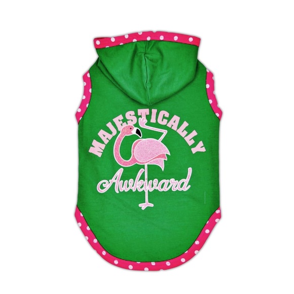 NWT Vibrant Life "Majestically Awkward" Dog Hoodie Size Small Dogs up to 20 lbs - Picture 4 of 16